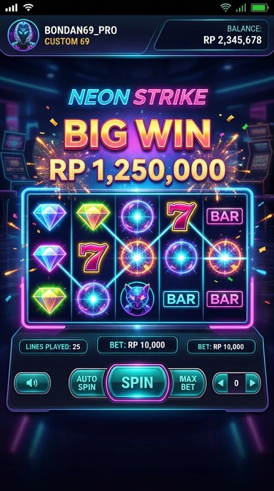 Cuplikan layar menu unduhan bondan69 untuk perangkat Android